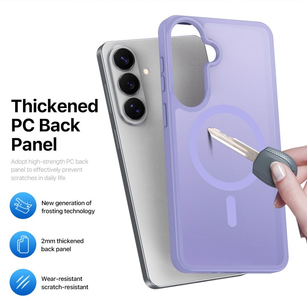 Dux Ducis Samsung Galaxy S26 Cover Yind Series MagSafe Lilla