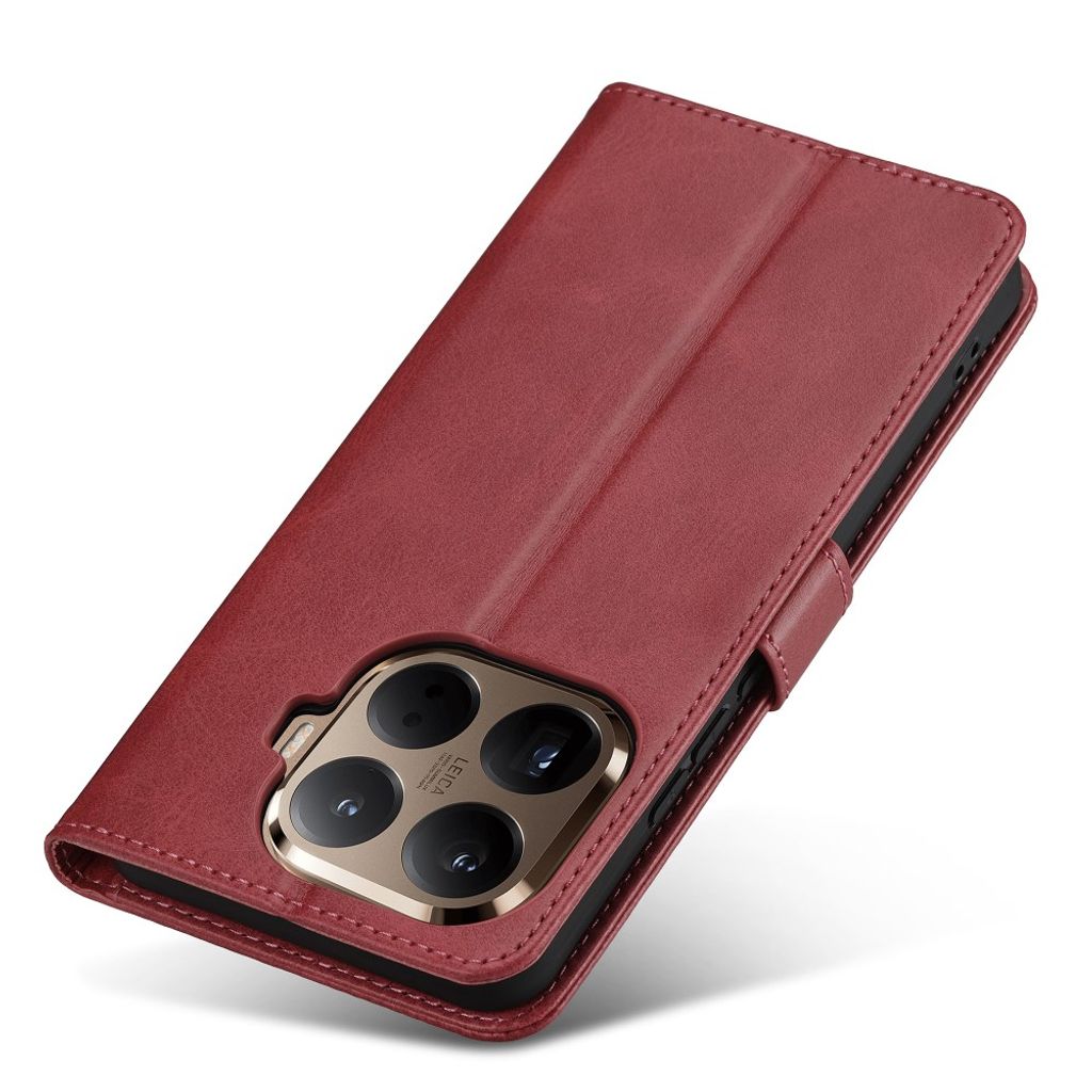 Lc.Imeeke Xiaomi 17T Etui med Kortholder Stativfunktion Lyserød