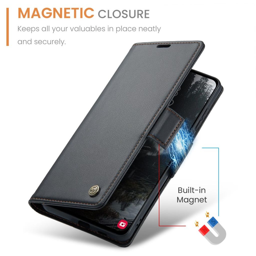 CaseMe Samsung Galaxy S25 Edge Etui 023 Series Sort