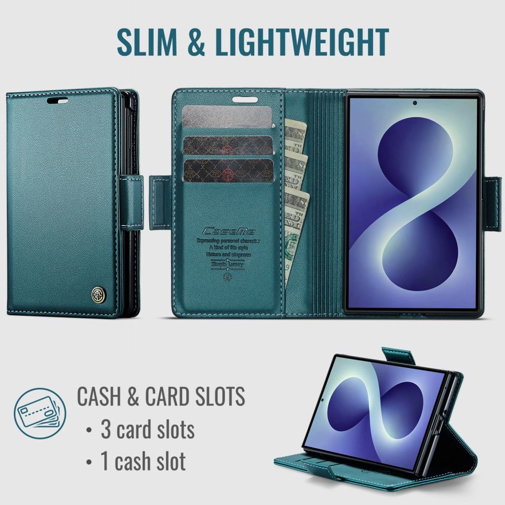 CaseMe Samsung Galaxy Z Fold 8 Etui 023 Series Grøn