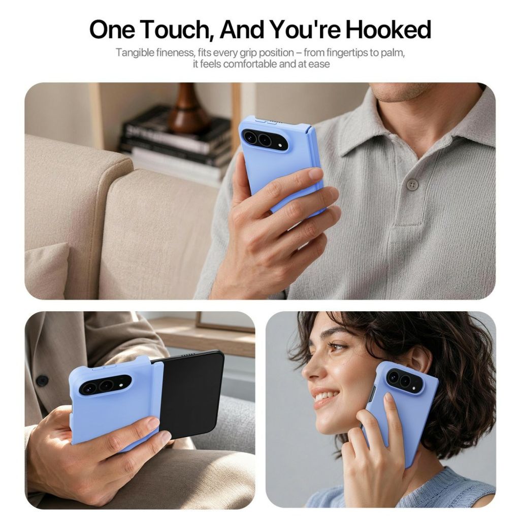 Dux Ducis iPhone Duo Cover Piel Series MagSafe Blå