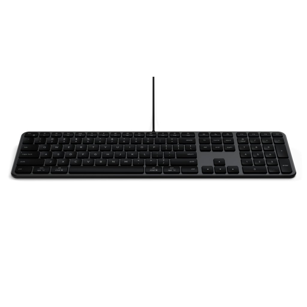 Satechi Kablet Tastatur Slim LX3 USB-C/USB-A Sort