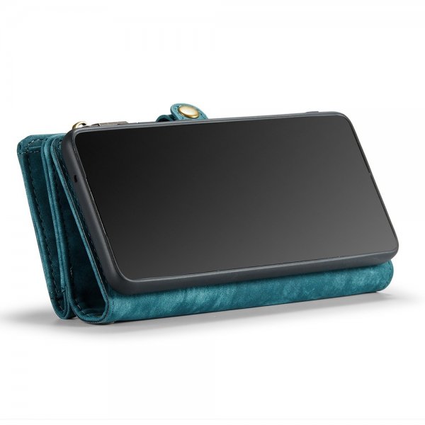 CaseMe Samsung Galaxy S22 Cover 008 Series Aftagelig Shell Petrol