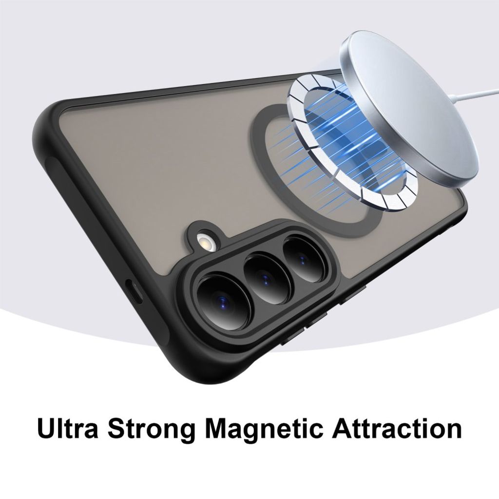 Samsung Galaxy S26 FE Cover Frosted MagSafe Sort