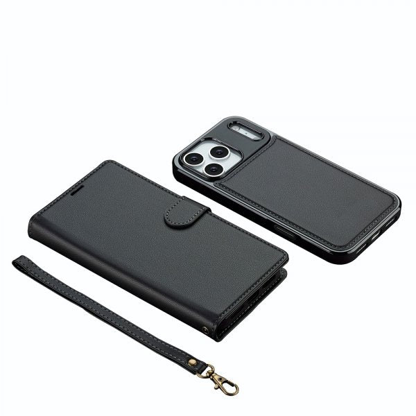 Nordic Covers iPhone 17 Pro Max Cover med aftageligt MagSafe-cover Raven Black