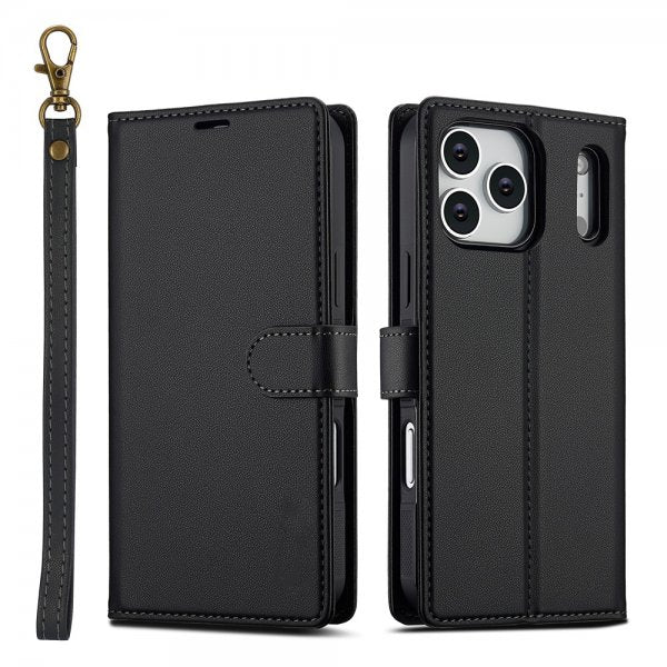 Nordic Covers iPhone 17 Pro Max Cover med aftageligt MagSafe-cover Raven Black