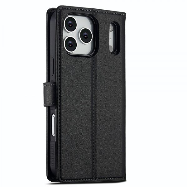Nordic Covers iPhone 17 Pro Etui med aftageligt MagSafe-cover Raven Black