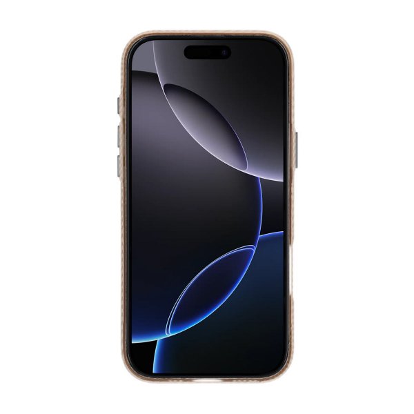 iPhone 16 Pro Max Cover Kulfibermønster MagSafe Guld