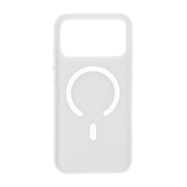 iPhone 17 Pro Max Cover Bølget MagSafe Hvid