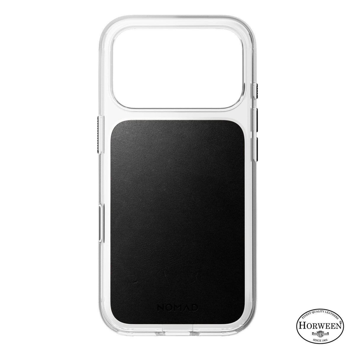 Nomad iPhone 17 Pro/iPhone 18 Pro Cover Clear Leather Case Sort