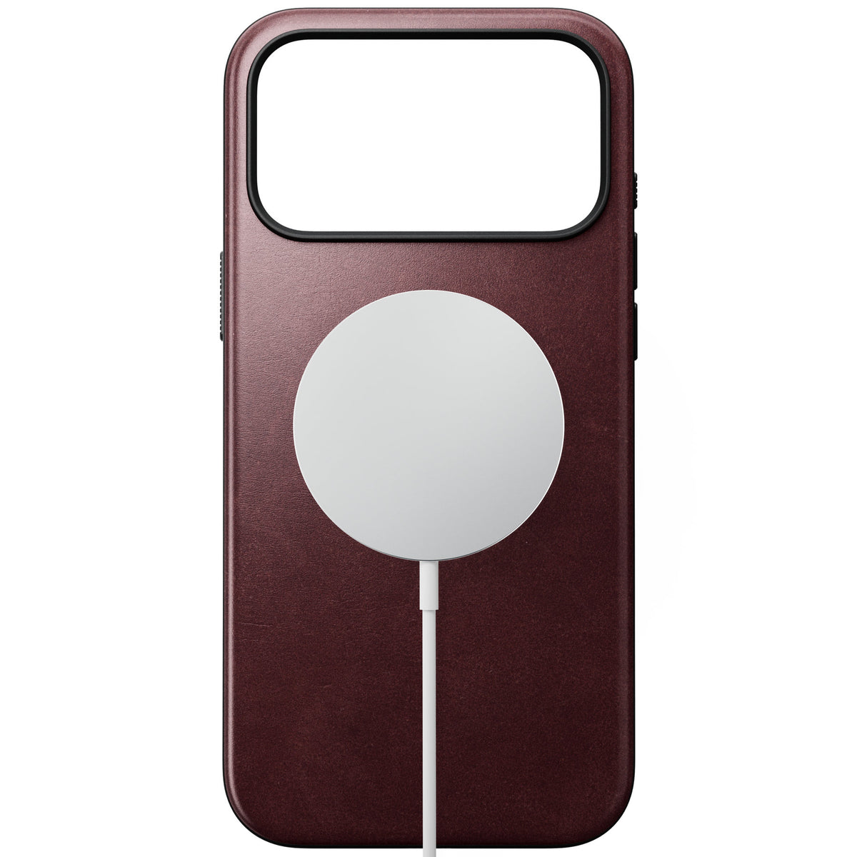 Nomad iPhone 17 Pro Max/iPhone 18 Pro Max Cover Modern Leather Case Horween Burgundy