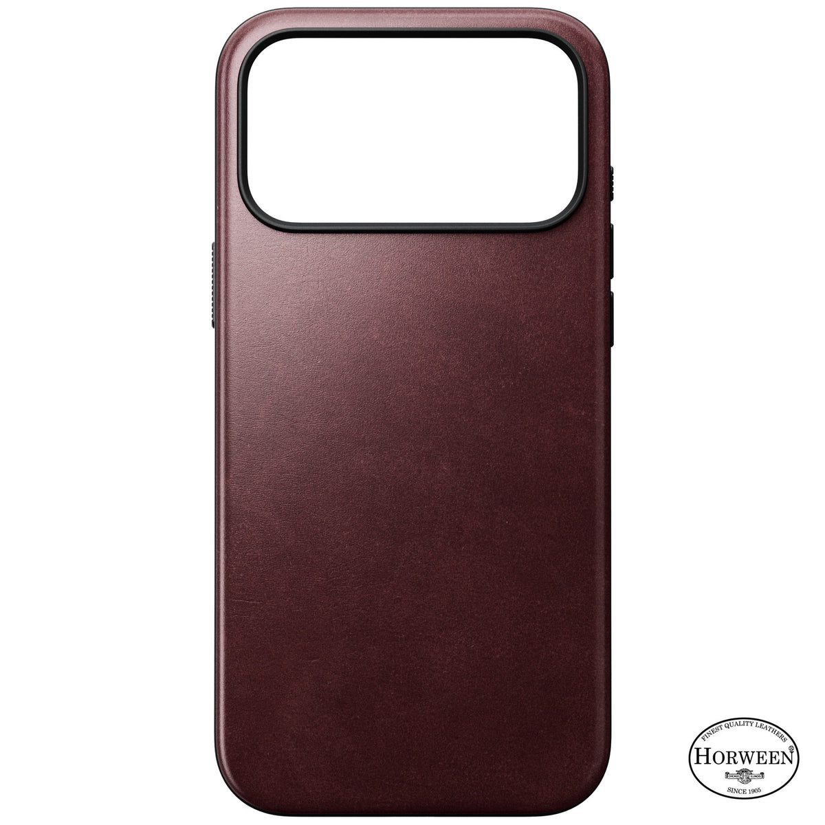 Nomad iPhone 17 Pro Max/iPhone 18 Pro Max Cover Modern Leather Case Horween Burgundy