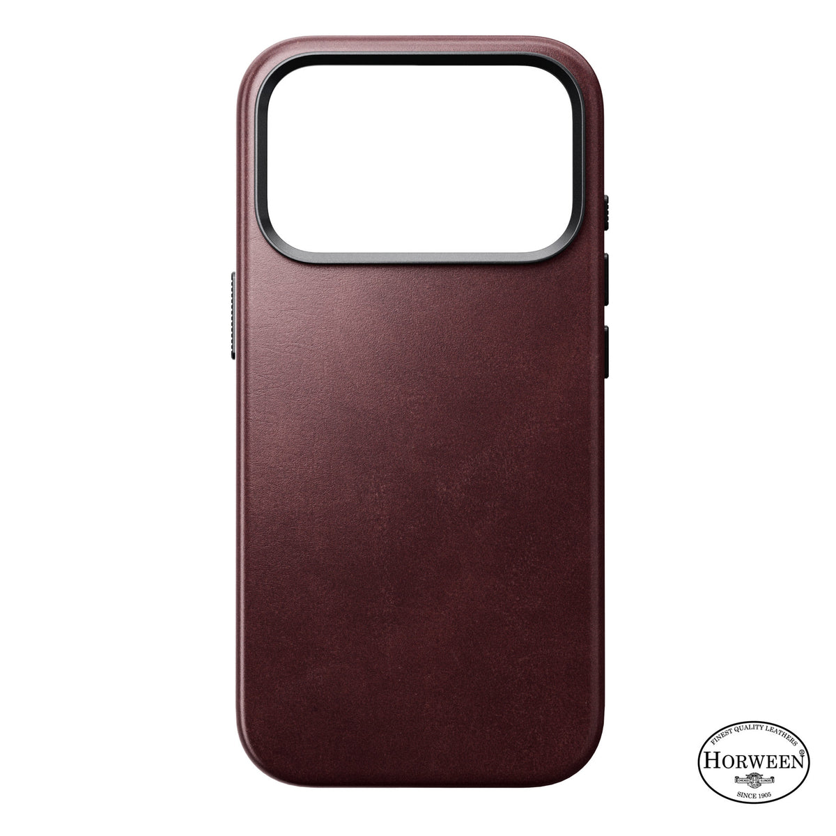 Nomad iPhone 17 Pro/iPhone 18 Pro Cover Traditional Leather Case Horween Burgundy