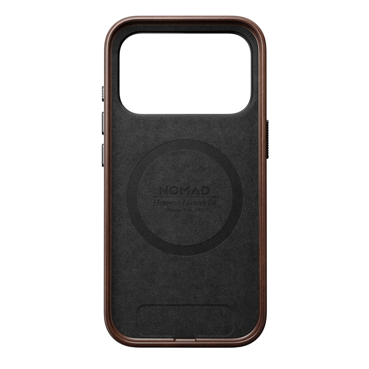 Nomad iPhone 17 Pro/iPhone 18 Pro Cover Traditional Leather Case Horween Rustic Brown