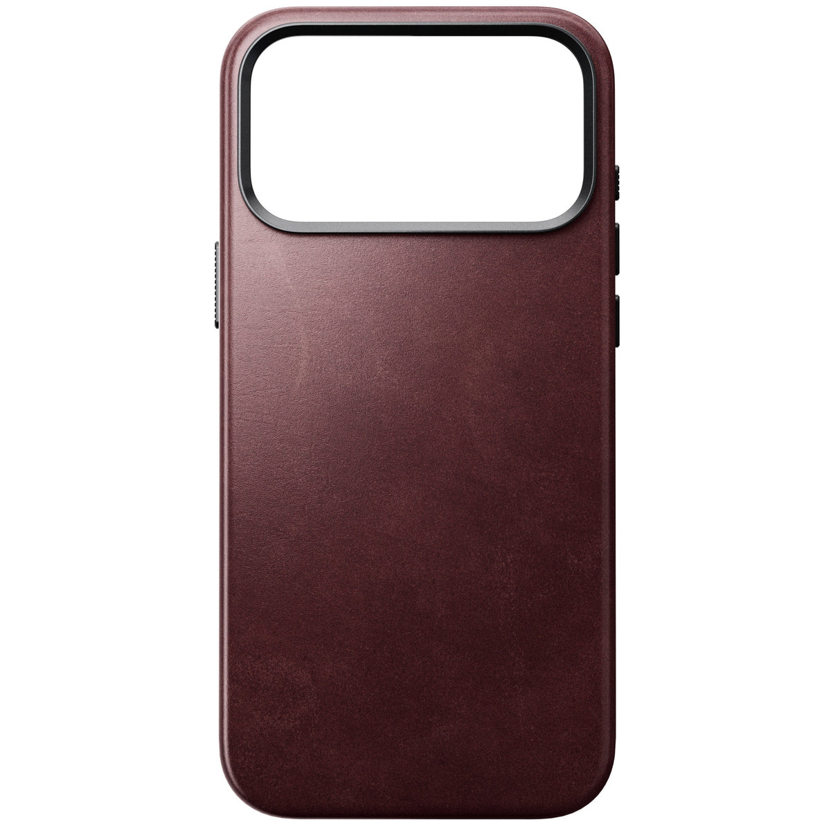 Nomad iPhone 17 Pro Max/iPhone 18 Pro Max Cover Traditional Leather Case Horween Burgundy
