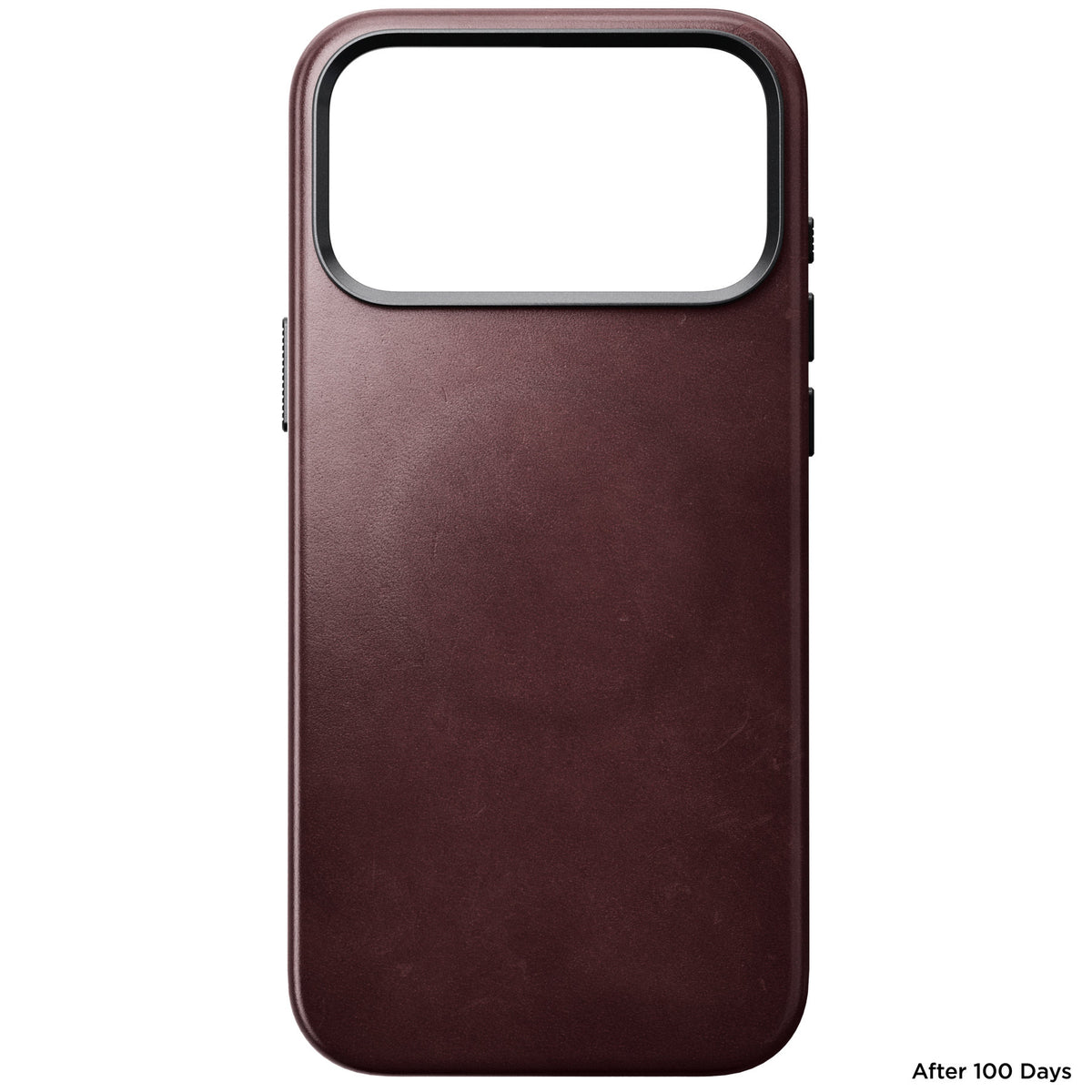 Nomad iPhone 17 Pro Max/iPhone 18 Pro Max Cover Traditional Leather Case Horween Burgundy