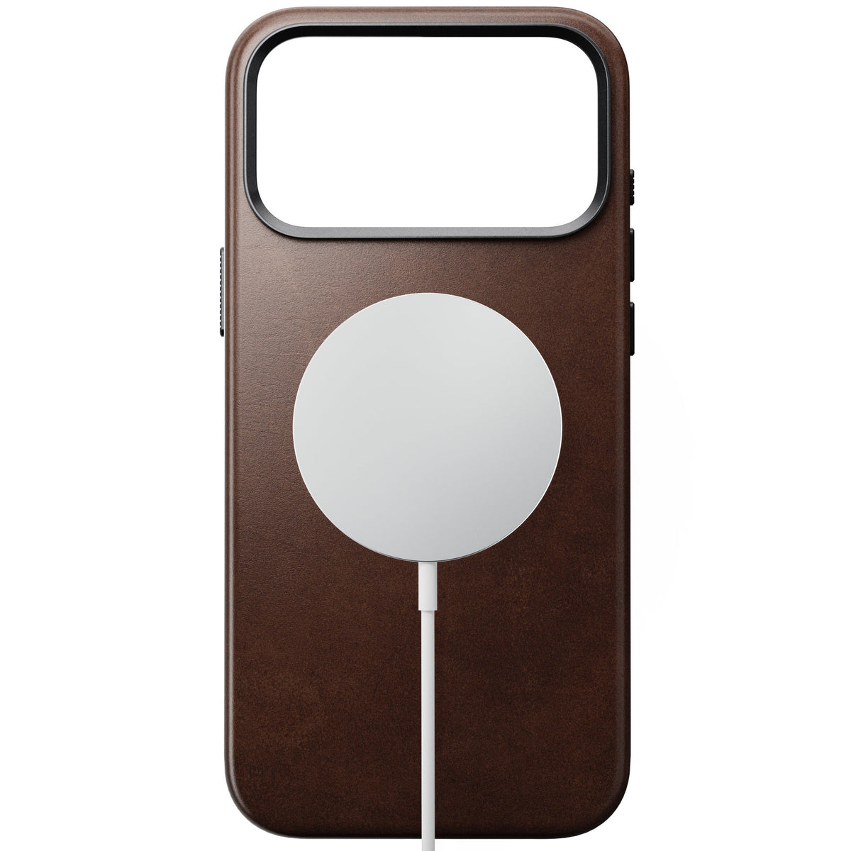 Nomad iPhone 17 Pro Max/iPhone 18 Pro Max Cover Traditional Leather Case Horween Rustic Brown