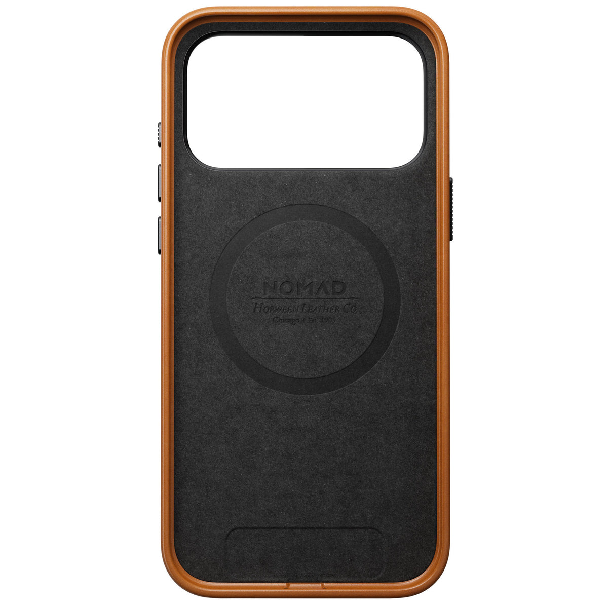 Nomad iPhone 17 Pro Max/iPhone 18 Pro Max Cover Traditional Leather Case Horween Saddle