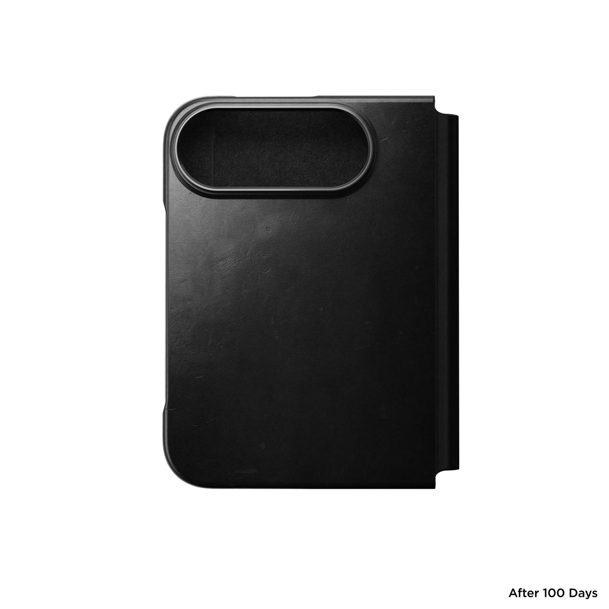 Nomad iPhone Duo Etui Traditional Leather Folio Horween Sort