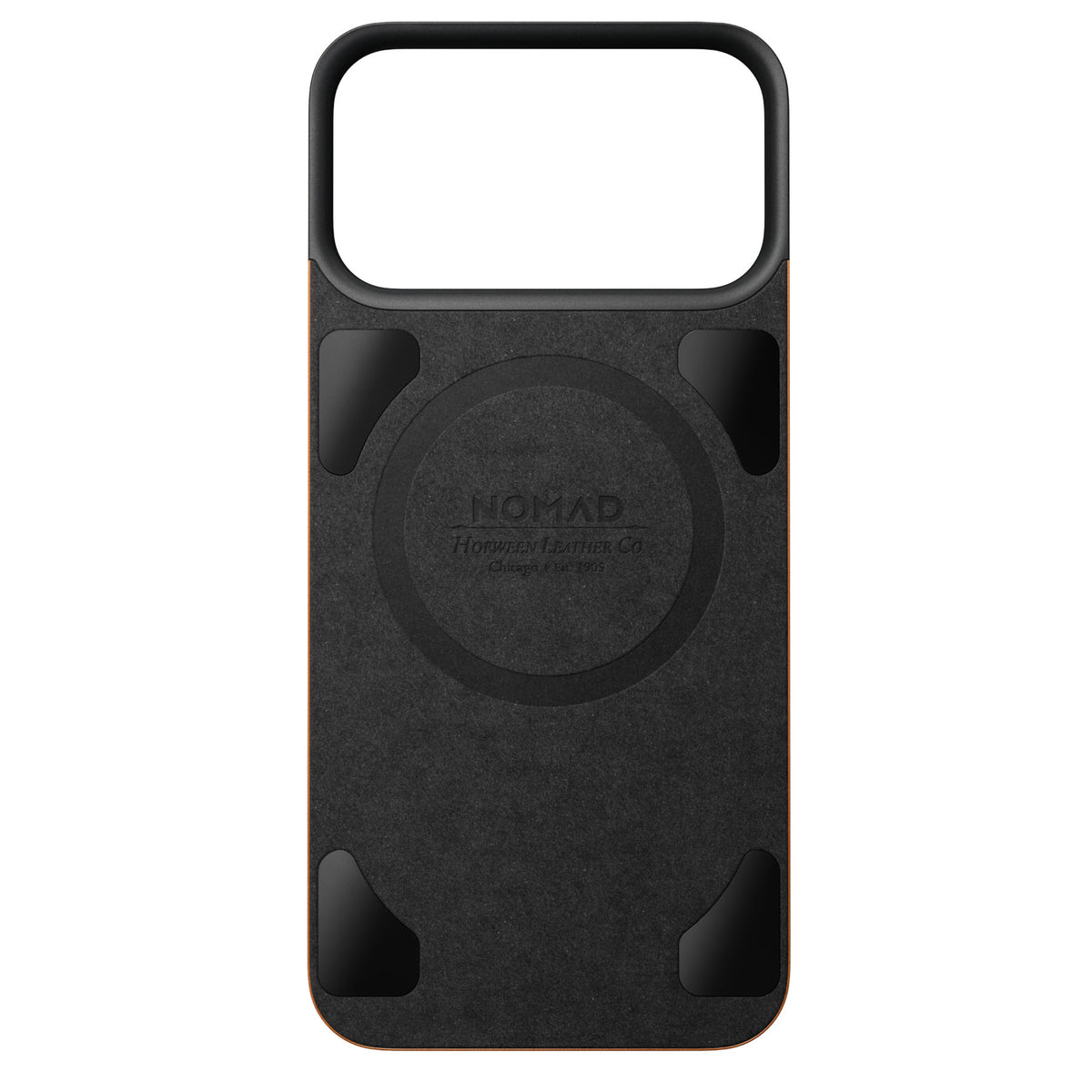Nomad iPhone 17 Pro Max/iPhone 18 Pro Max Cover Mag Leather Back Saddle