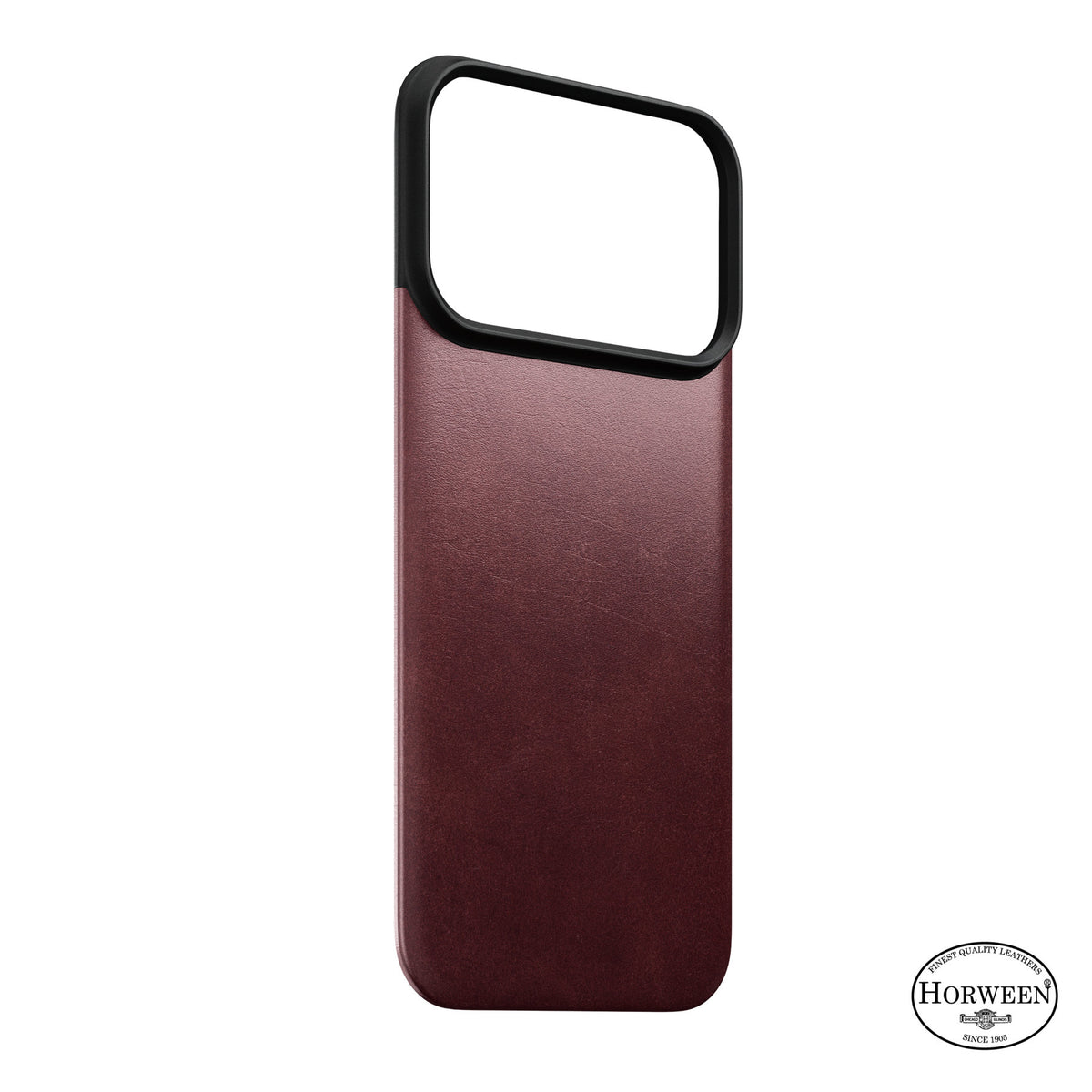 Nomad iPhone 17 Pro/iPhone 18 Pro Cover Mag Leather Back Burgundy