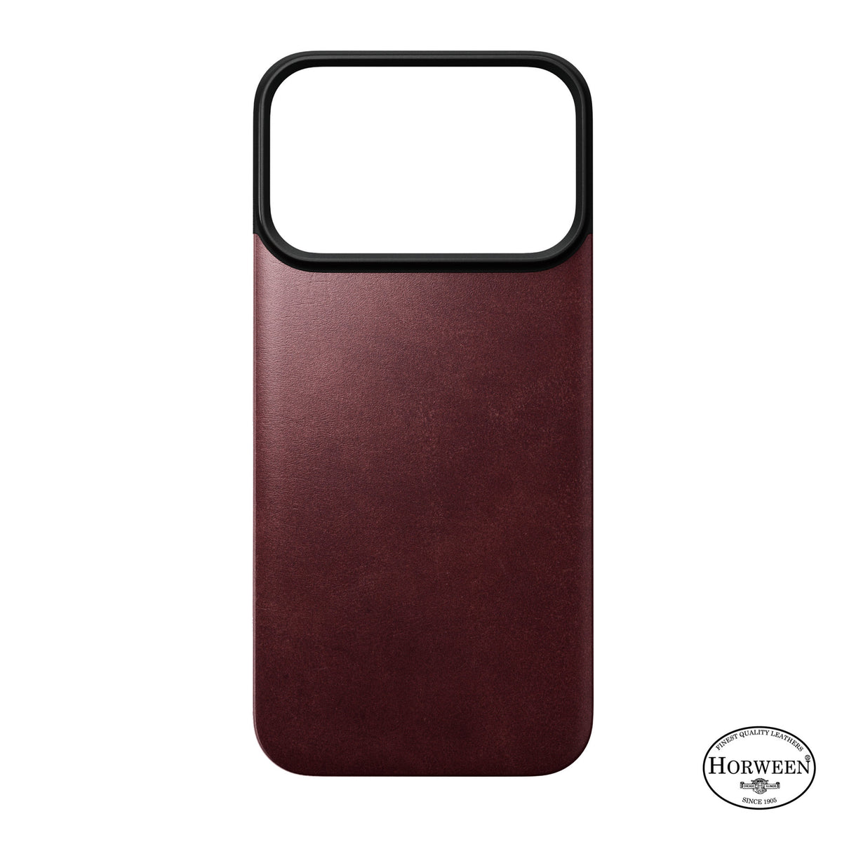 Nomad iPhone 17 Pro/iPhone 18 Pro Cover Mag Leather Back Burgundy