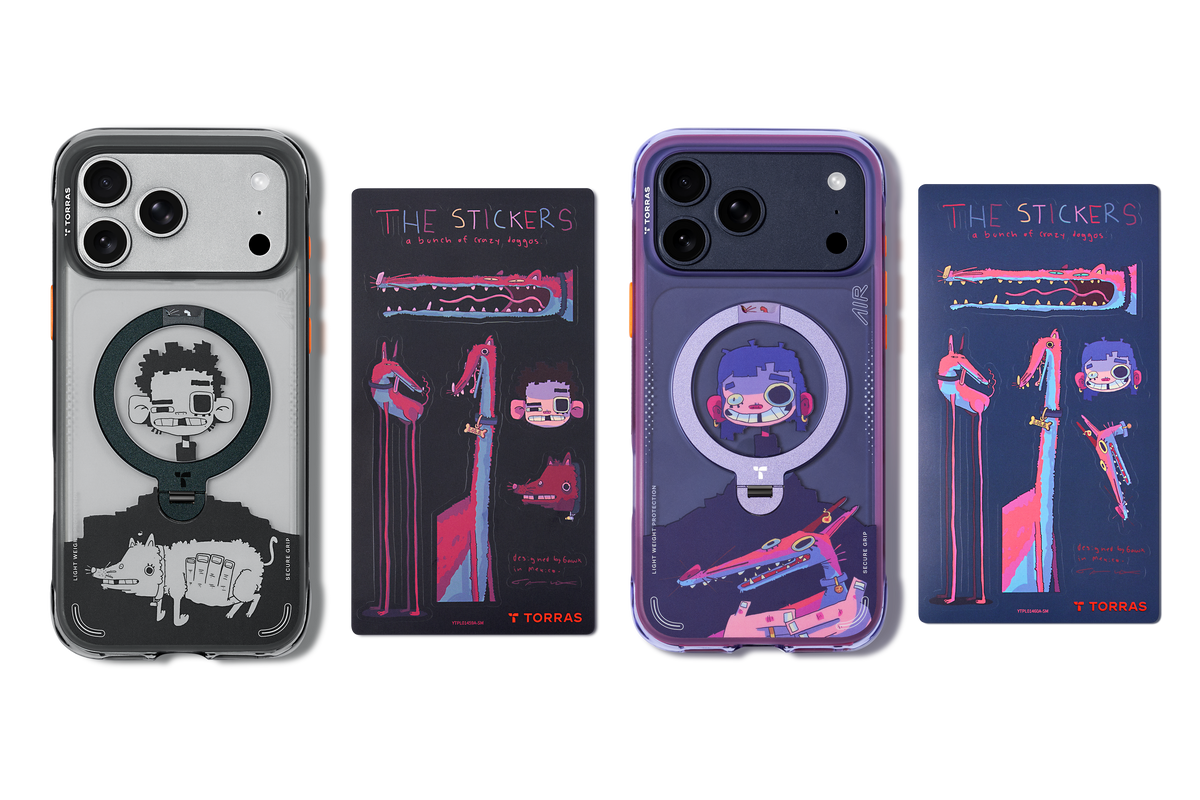 Torras iPhone 17 Pro Cover Ostand Q3 Air Gawx Dawnbreak Guard
