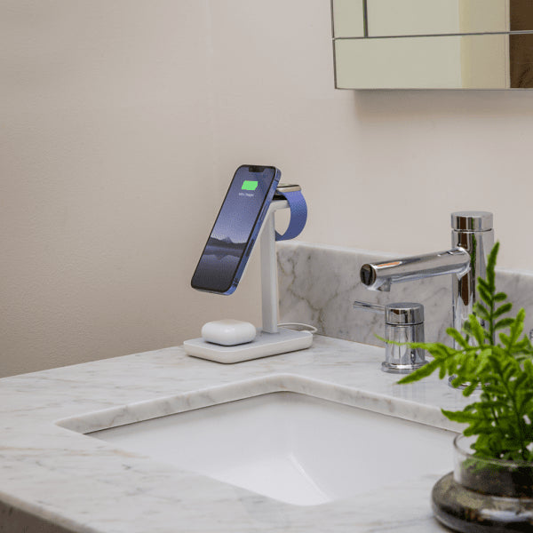 Twelve South Trådløs Oplader HiRise Three MagSafe Hvid
