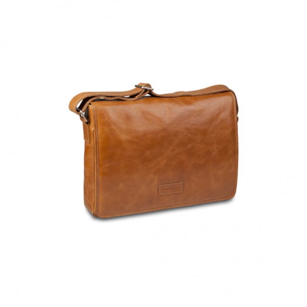 dbramante1928 14" Messenger Taske Marselisborg Golden Tan