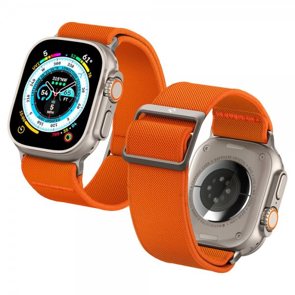 Spigen Apple Watch 44/45/46mm/Ultra 49mm Rem Lite Fit Ultra Orange