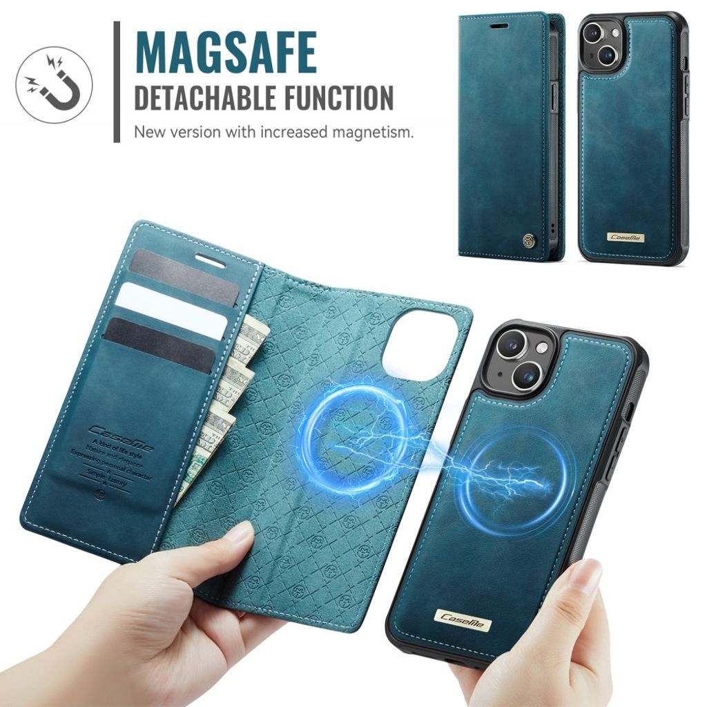 CaseMe iPhone 15 Etui C49 Series Grøn