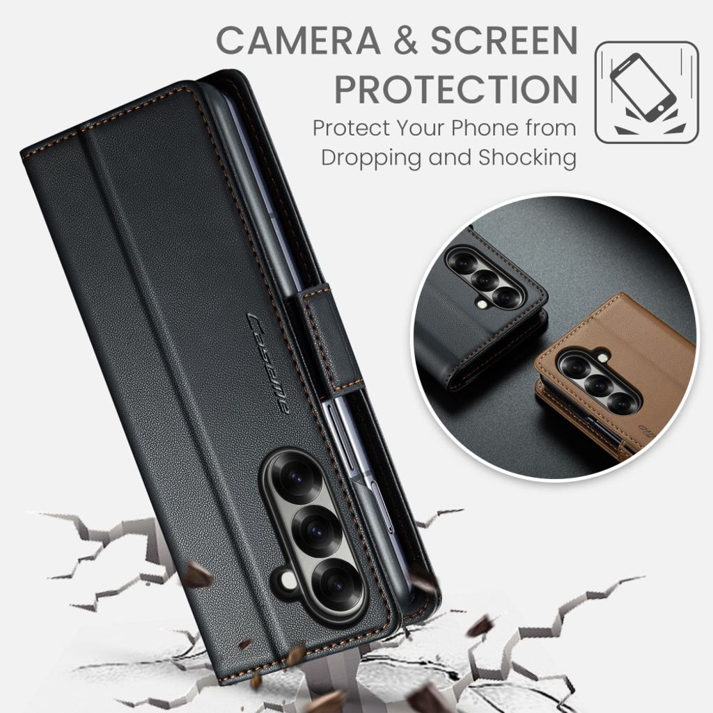 CaseMe Samsung Galaxy Z Fold 7 Etui 023 Series Sort