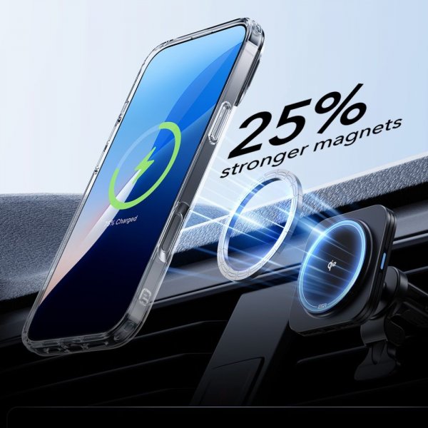 ESR iPhone 16 Pro Max Cover og Skærmbeskyttelse Classic Hybrid Kickstand MagSafe Sæt Transparent