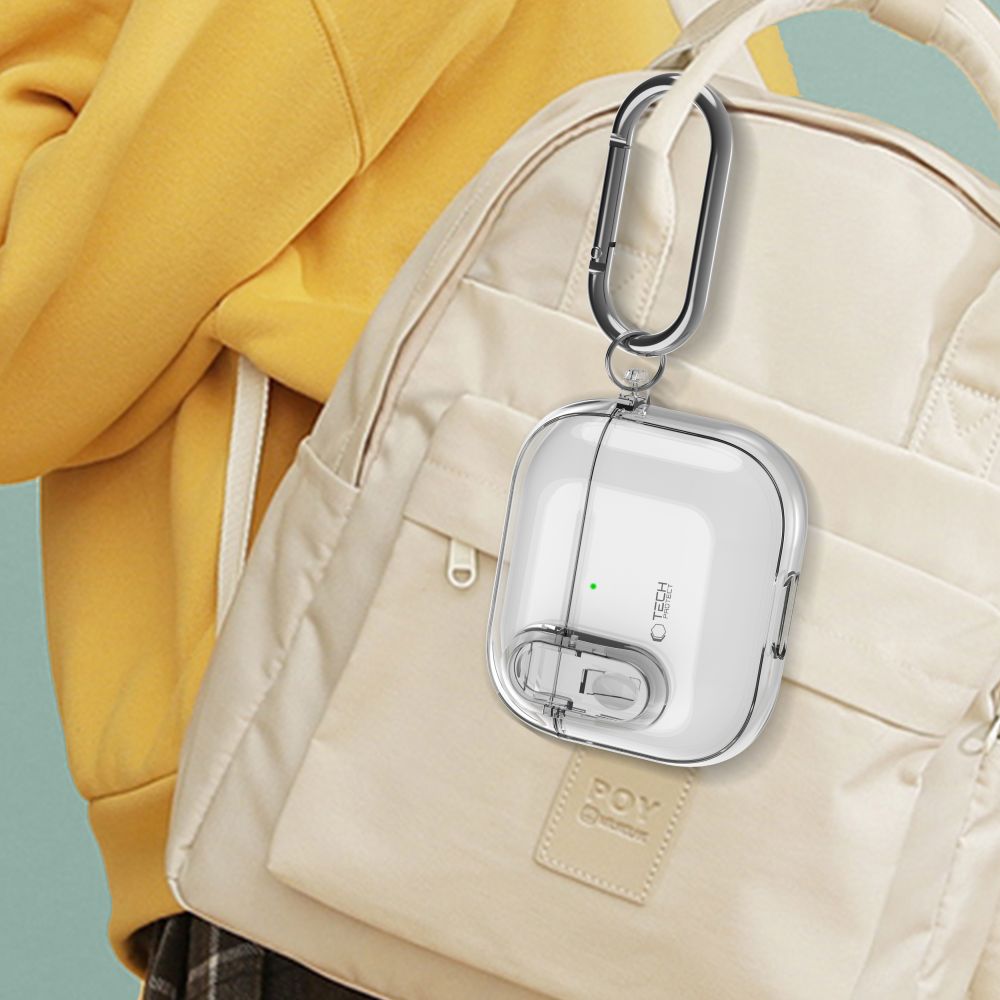 Tech-Protect AirPods 4 Cover Slim Hook Klar