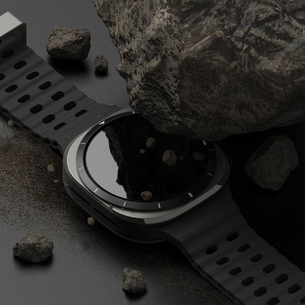 Ringke Samsung Galaxy Watch Ultra 47mm Cover og Skærmbeskyttelse Slim & Glass Sort