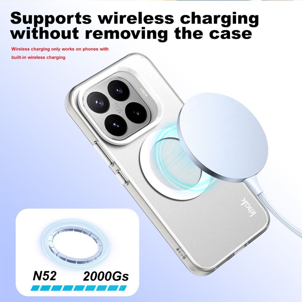 Imak Xiaomi 17T Pro Cover Candy Color MagSafe Hvid