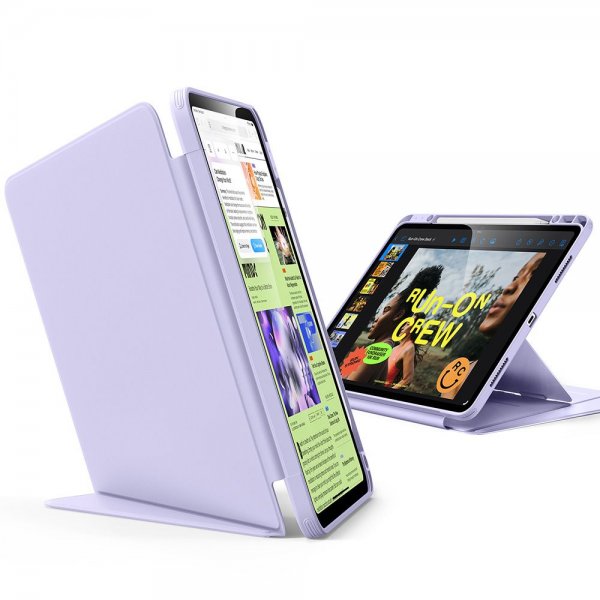 ESR iPad Air 13 (M2/M3/M4) Cover Flip Hybrid Lilla