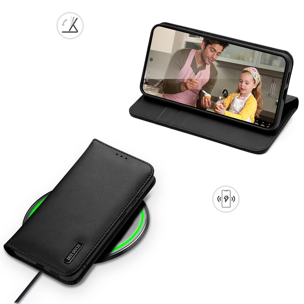 Dux Ducis Samsung Galaxy S25 Edge Etui Hivo Series Sort