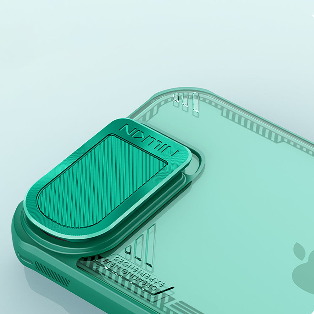Nillkin iPhone 16e/iPhone 17e Cover Iceblade Prop Grøn