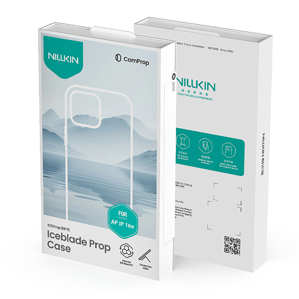 Nillkin iPhone 16e/iPhone 17e Cover Iceblade Prop MagSafe Grøn