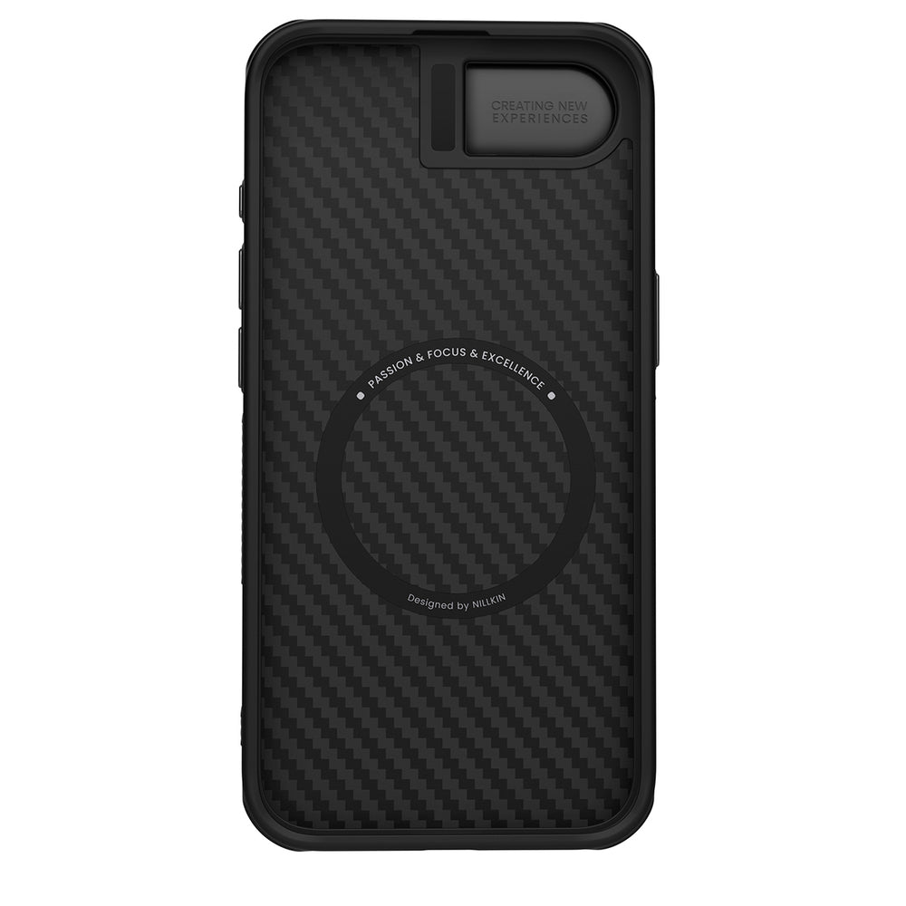 Nillkin iPhone 16e/iPhone 17e Cover Carboprop MagSafe Sort