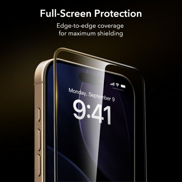 ESR iPhone 17 Pro Skærmbeskytter UltraFit Armorite