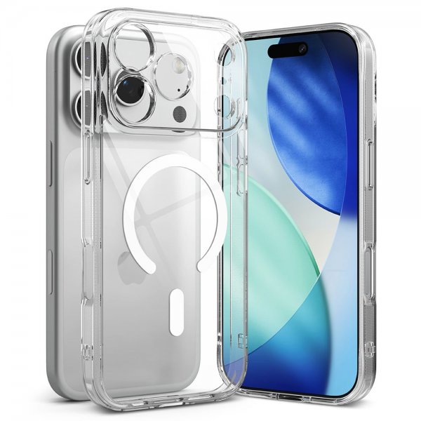 Ringke iPhone 17 Pro Max Cover Fusion Magnetic Transparent