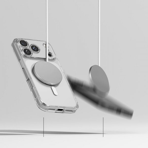 Ringke iPhone 17 Pro Max Cover Fusion Magnetic Transparent