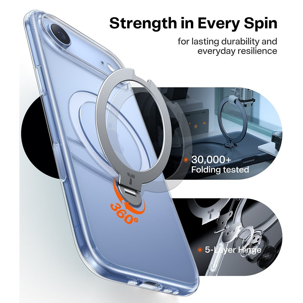 Torras iPhone Air Cover Ostand Q3 Spin Klar