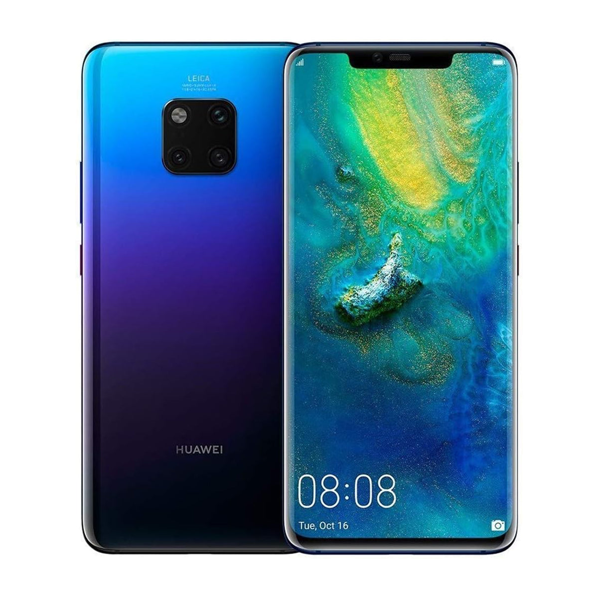 Brugt Huawei Mate 20 Pro 128GB Twilligt – Brugt stand