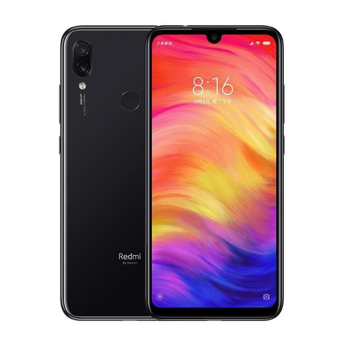 Brugt Xiaomi Redmi Note 7 64GB Sort - Brugt stand