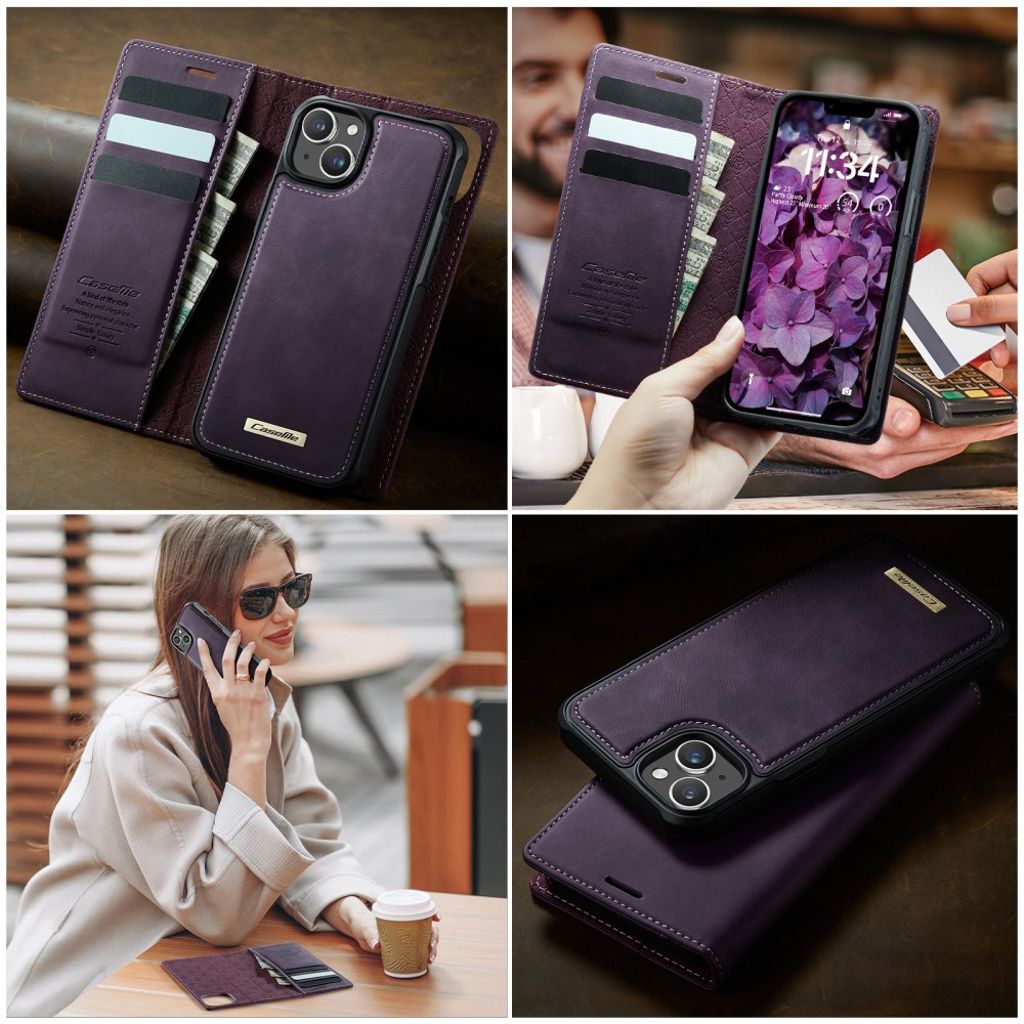CaseMe iPhone 13 Etui C49 Series Lilla