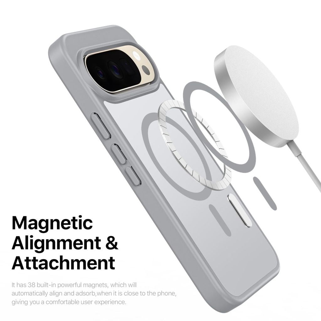 Dux Ducis Google Pixel 9/9 Pro/10/10 Pro/11/11 Pro Cover Yind Series MagSafe Grå