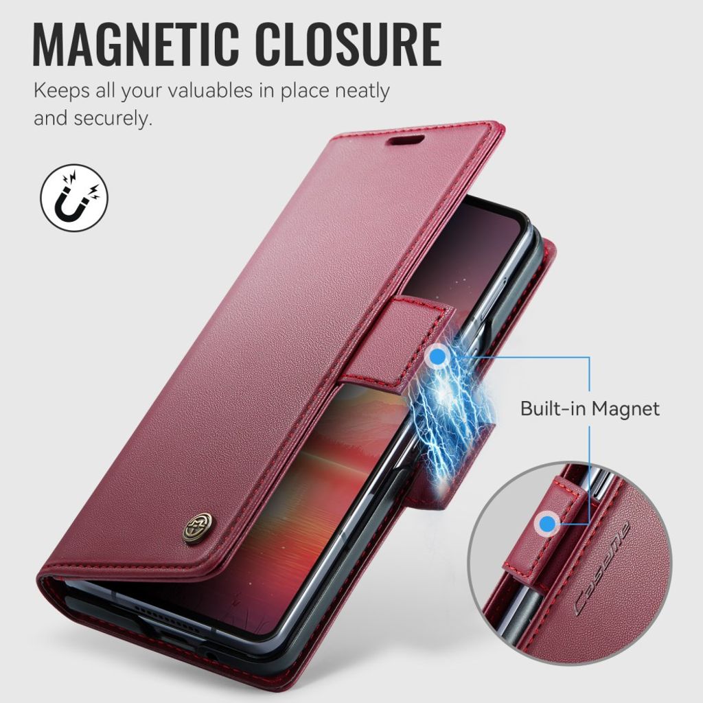 CaseMe Samsung Galaxy Z Fold 8 Ultra Etui 023 Series Rød
